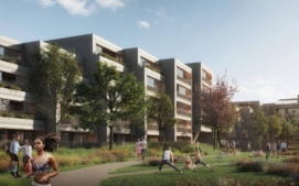 Projekt na nákladovém nádraží Žižkov od Penta Real Estate