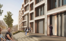 Projekt na nákladovém nádraží Žižkov od Penta Real Estate