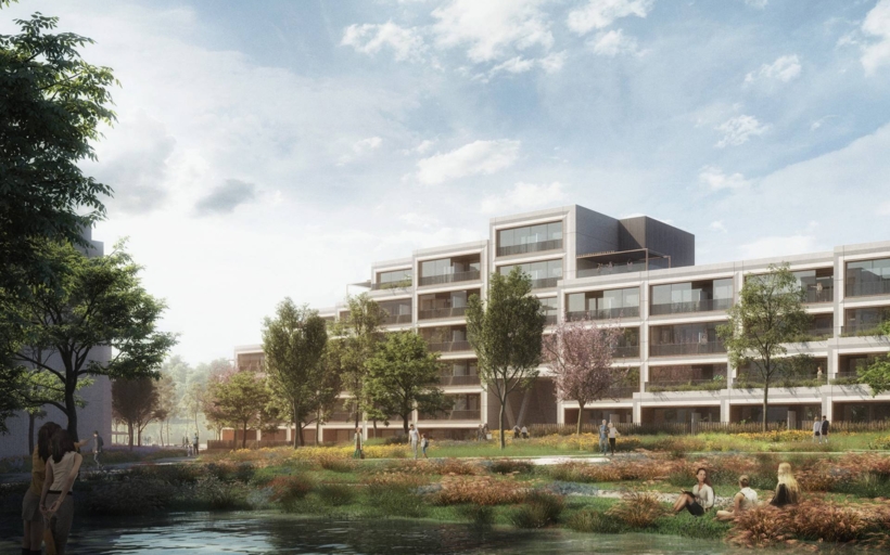 Projekt na nákladovém nádraží Žižkov od Penta Real Estate