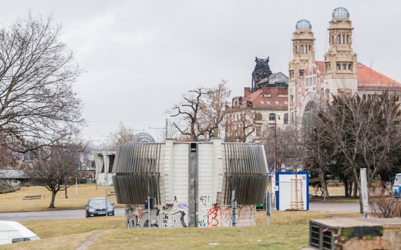 Hlavní nádraží a Vrchlického sady