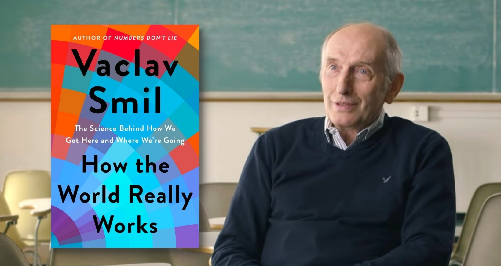 Václav Smil vydal novou knihu. Odhaluje, jak náš svět doopravdy funguje