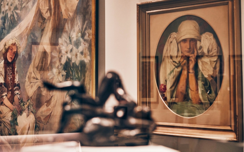 Výstava Mucha, rodinná sbírka