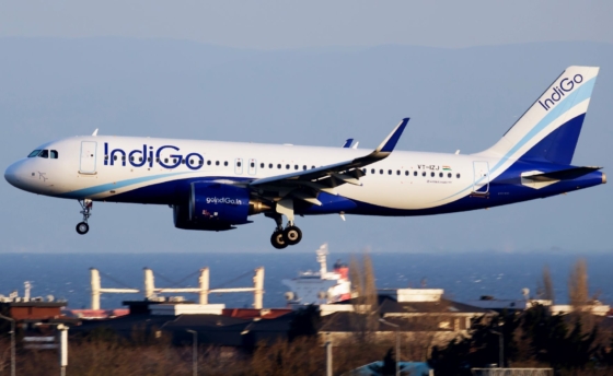 ISTANBUL / TURKEY – MARCH 28, 2019: IndiGo Airbus A320 NEO VT-IZ
