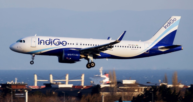 ISTANBUL / TURKEY – MARCH 28, 2019: IndiGo Airbus A320 NEO VT-IZ