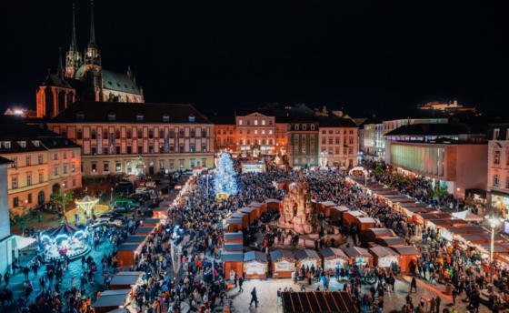 Vánoční trhy v Brně