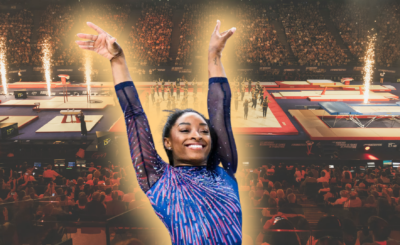 Simone Bilesová na olympiádě v Paříži