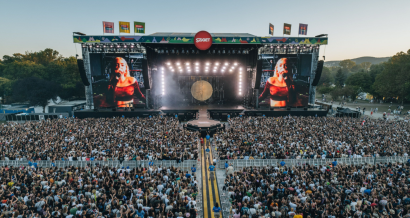 Festival Sziget v Budapešti v roce 2023