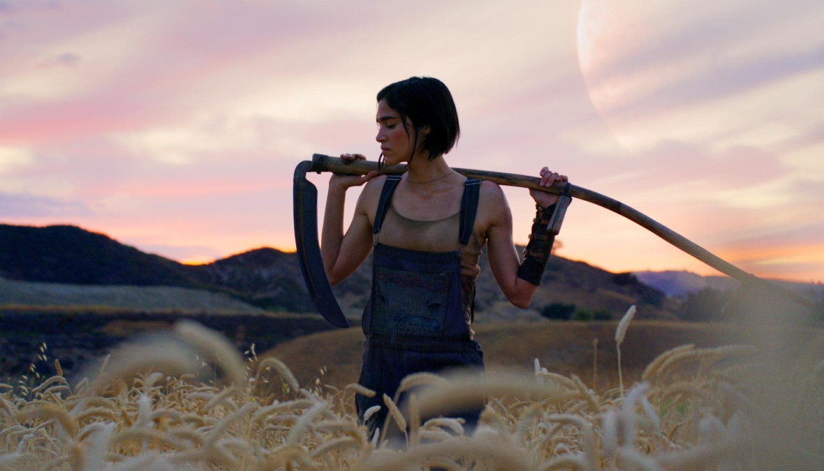 REBEL MOON: Sofia Boutella as Kora in Rebel Moon. Cr. Clay Enos/Netflix © 2023