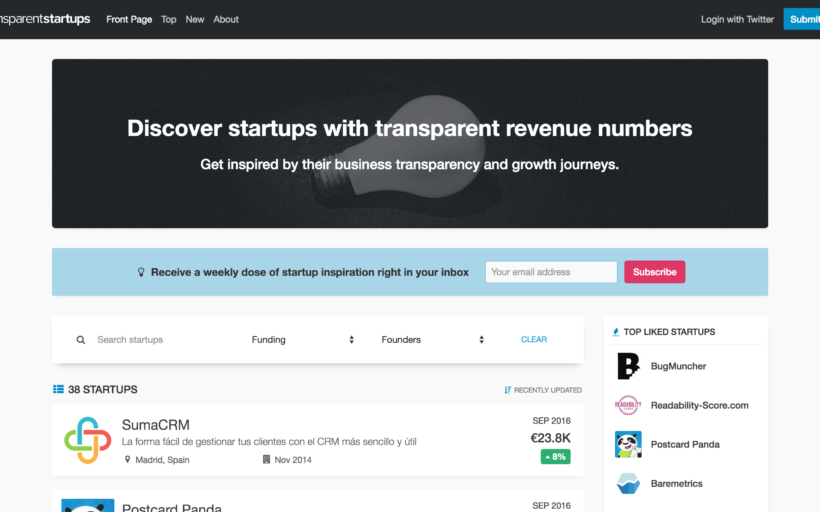 transparentstartups
