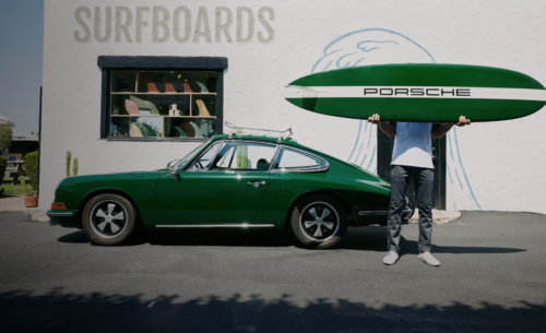 Porsche X Almond Surfboards