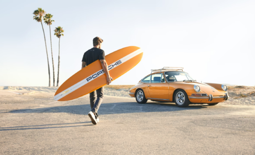 Porsche X Almond Surfboards