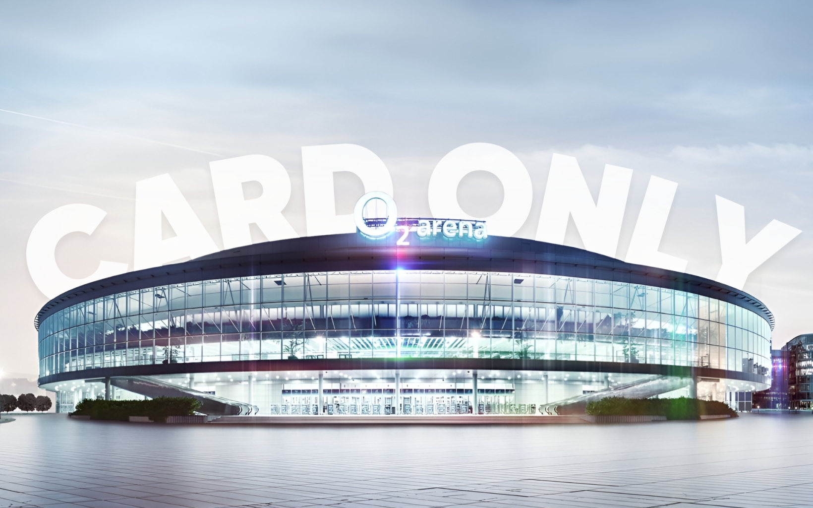 O2 Arena I Fly Cash nebereme. O2 arena najíždí na bezhotovostní provoz - CzechCrunch