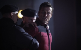 Glen Powell stars in Paramount Pictures‘ „THE RUNNING MAN.“