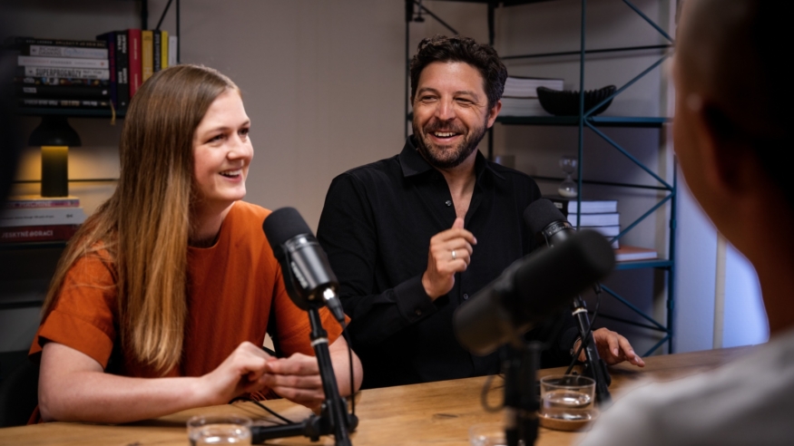 Albert Čuba a Veronika Kusá