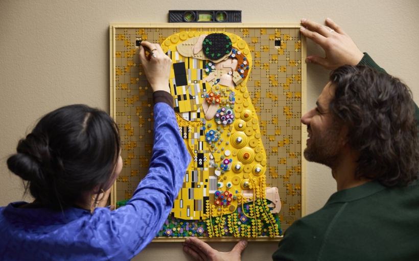 lego-klimt-obraz-polibek
