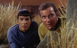 Leonard Nimoy And William Shatner In ‚Star Trek‘