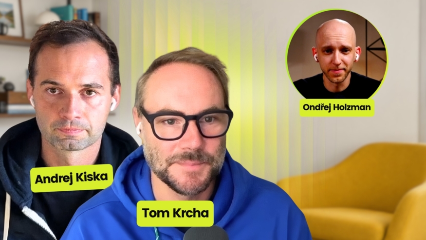 Tom Krcha a Andrej Kiska