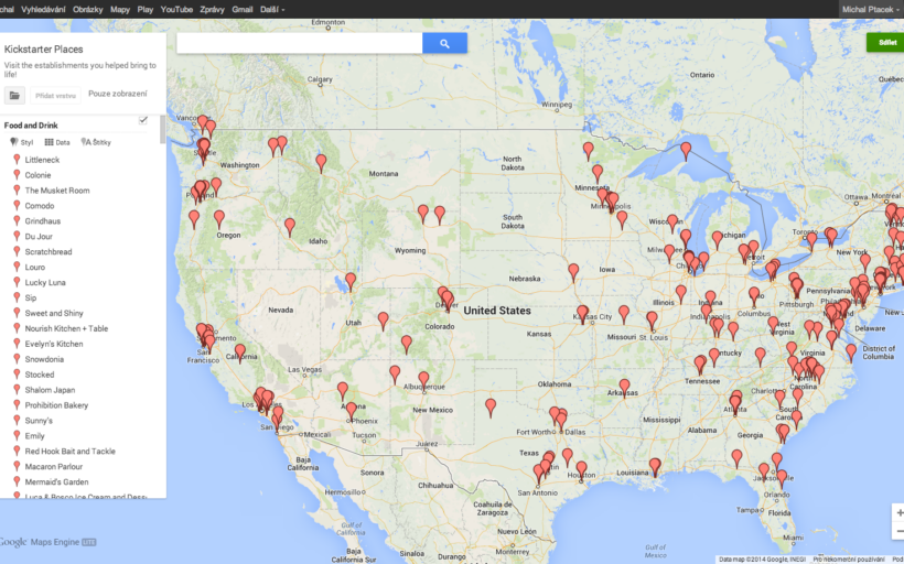 Kickstarter Places