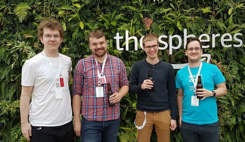 Alquist tým na summitu The Alexa Prize v Seattlu (1)