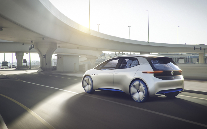 Volkswagen Showcar I.D. I.D. ? die Revolution. Der erste Volkswagen auf der vˆllig neuen Elektrofahrzeug-Plattform. Der erste Volkswagen, der f¸r das automatisierte Fahren vorbereitet ist.